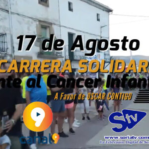 Carrera solidaria Canal 9 y TV Soria