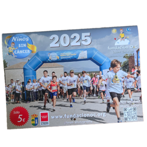 Calendario solidario carreras Niños sin Cáncer 2025